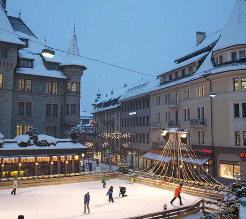 Alpine City Suite Brig Exteriör bild